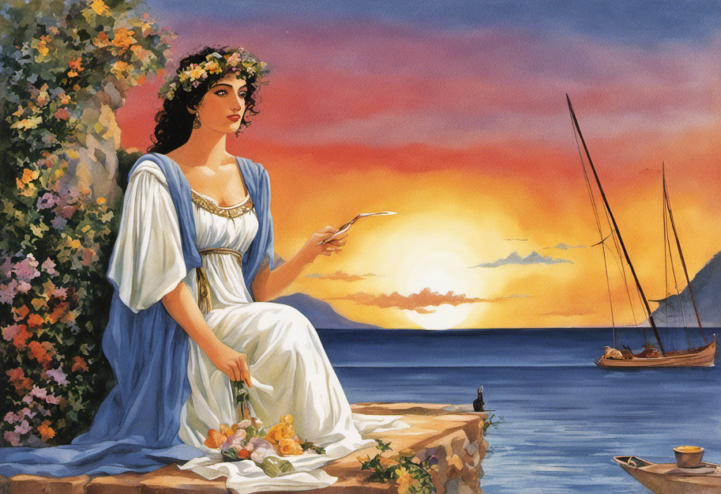 Saffo poetessa di Lesbo