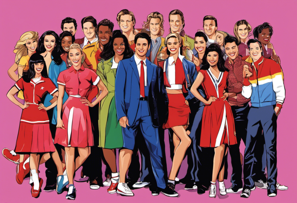 glee trama e personaggi